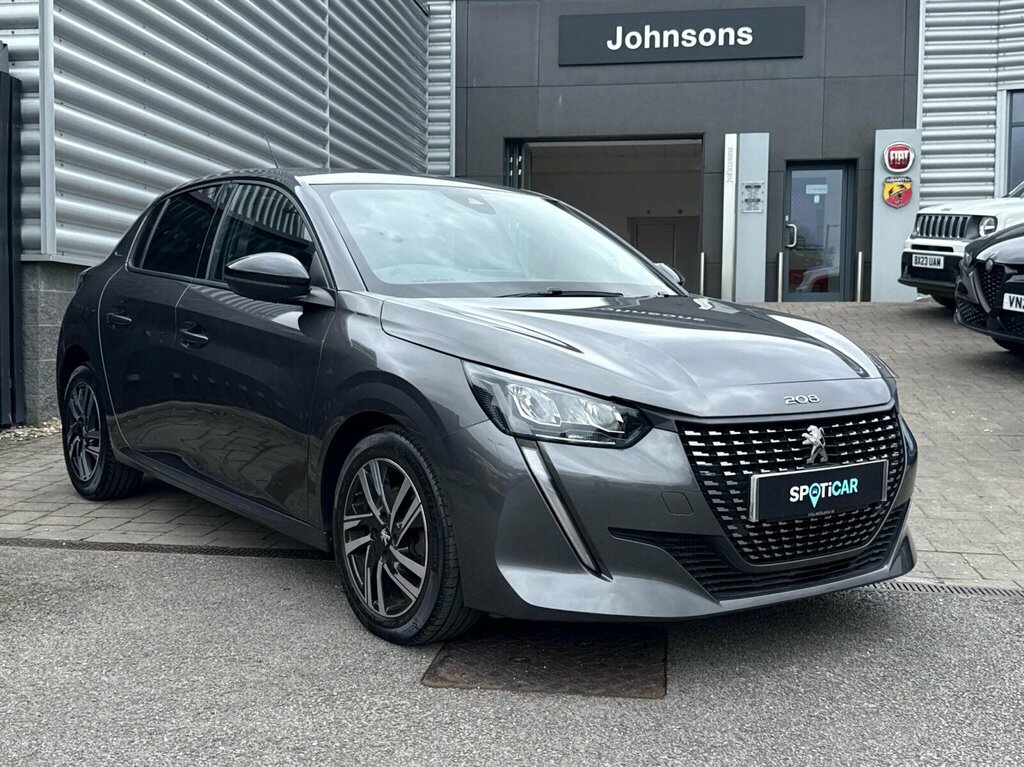 Peugeot 208 1.2 Puretech Allure Premium Euro 6 Ss LB23WLW Grey #4