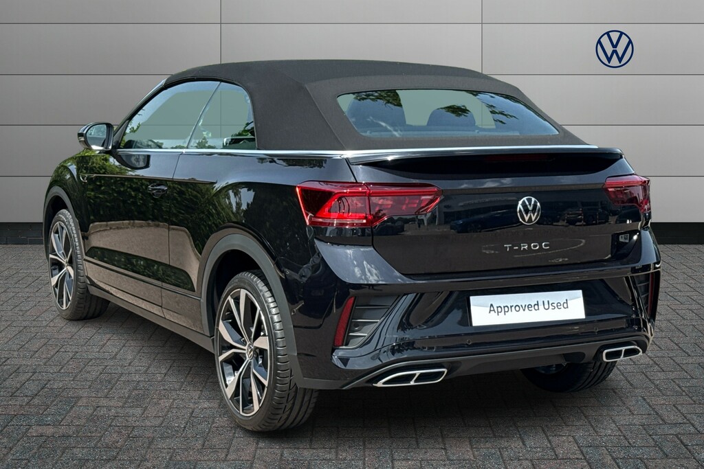 Volkswagen T-Roc 1.5 Tsi R-line Dsg BL26YHB Black #3
