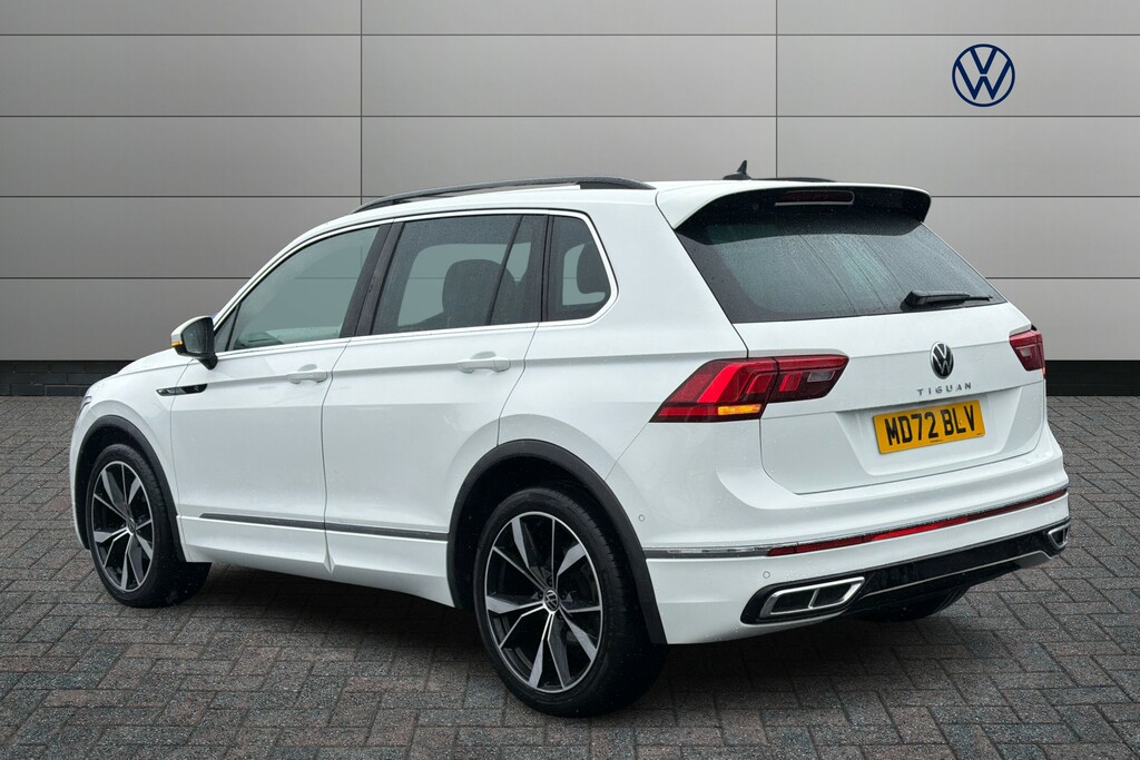 Volkswagen Tiguan 1.5 Tsi 150 R-line Dsg MD72BLV White #3
