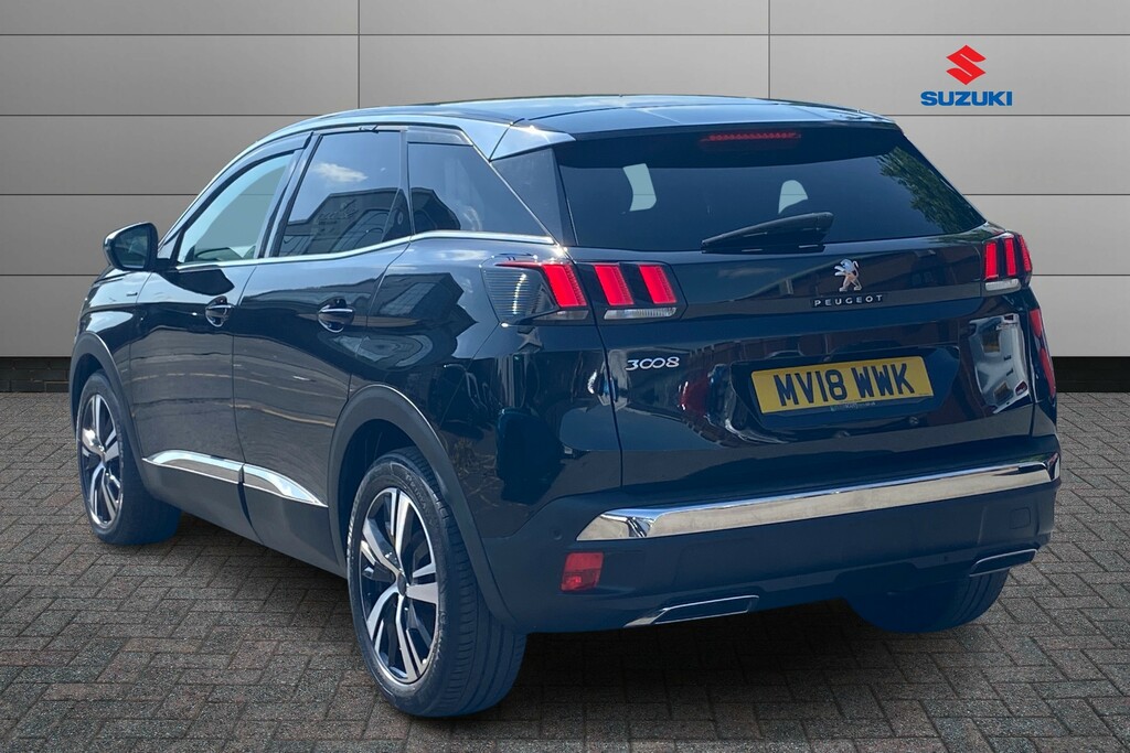 Peugeot 3008 1.6 Bluehdi 120 Gt Line Eat6 Black #2