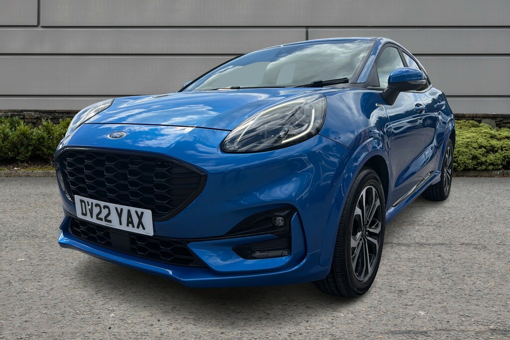 Ford Puma St-line DV22YAX Blue #5