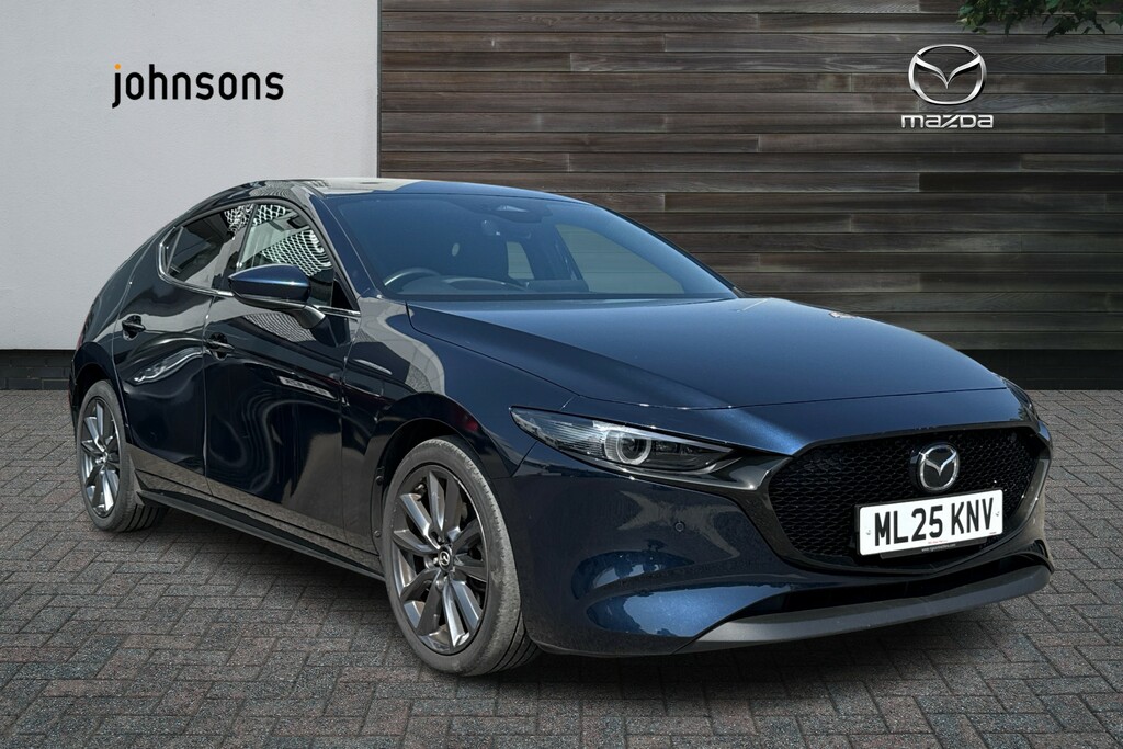 Mazda 3 2.5 E-skyactiv G Mhev 140 Exclusive-line Blue