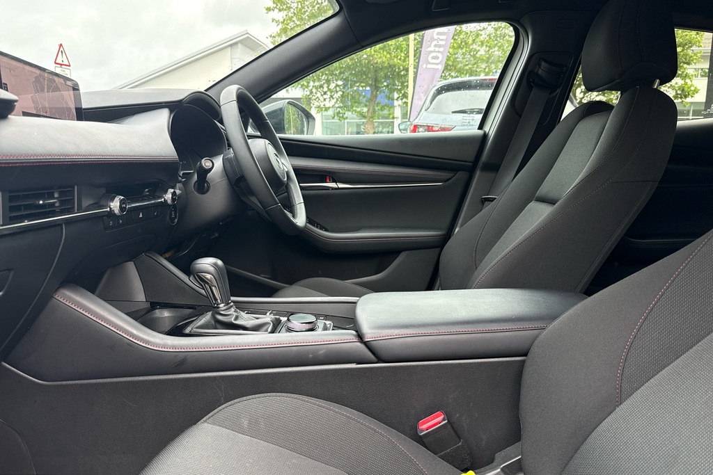 Mazda 3 2.5 E-skyactiv G Mhev 140 Homura LS25XUA White #6