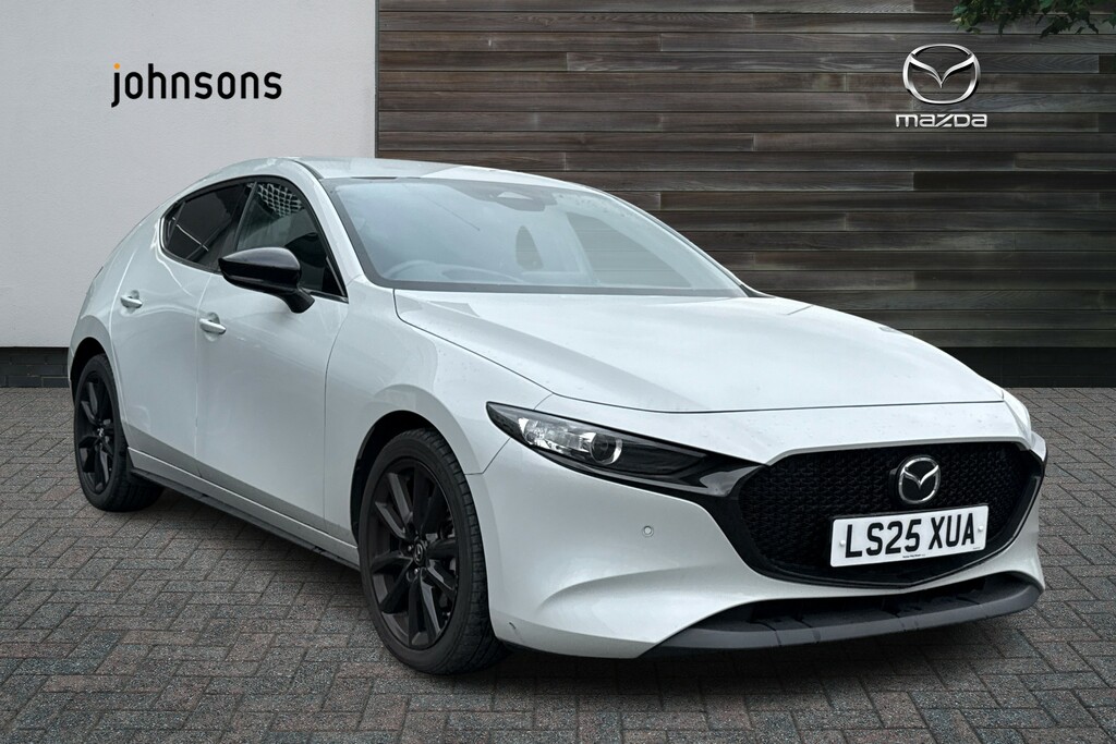 Mazda 3 2.5 E-skyactiv G Mhev 140 Homura White