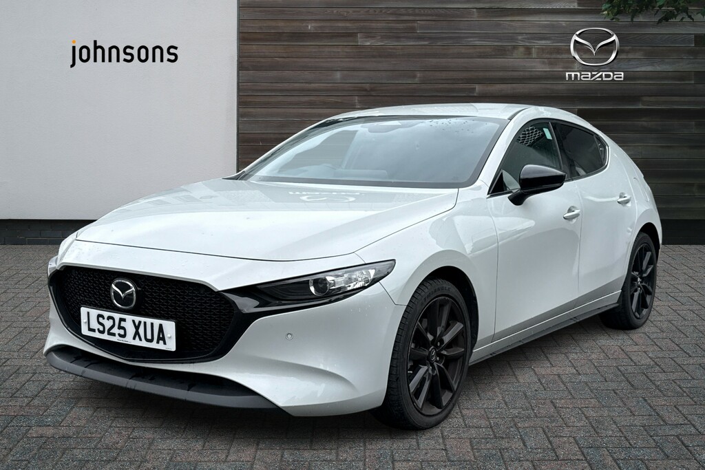 Mazda 3 2.5 E-skyactiv G Mhev 140 Homura LS25XUA White #4