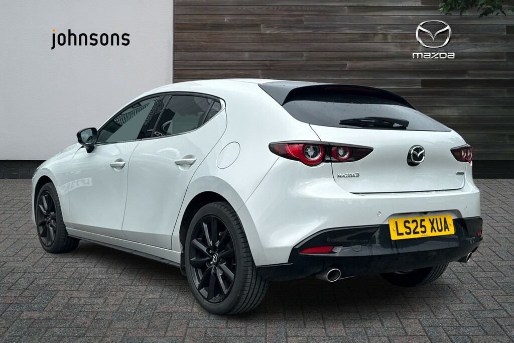 Mazda 3 2.5 E-skyactiv G Mhev 140 Homura LS25XUA White #2
