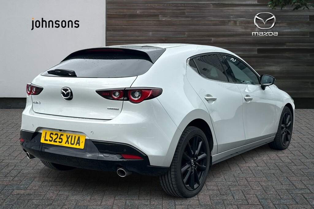 Mazda 3 2.5 E-skyactiv G Mhev 140 Homura LS25XUA White #5