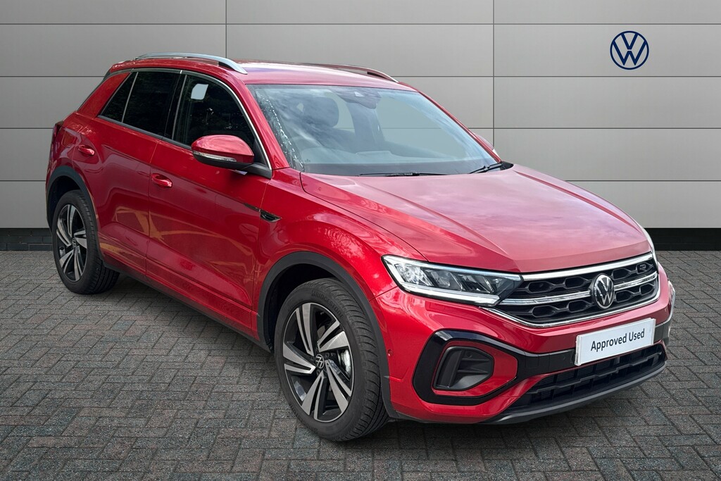 Volkswagen T-Roc 1.5 Tsi R-line Dsg Red