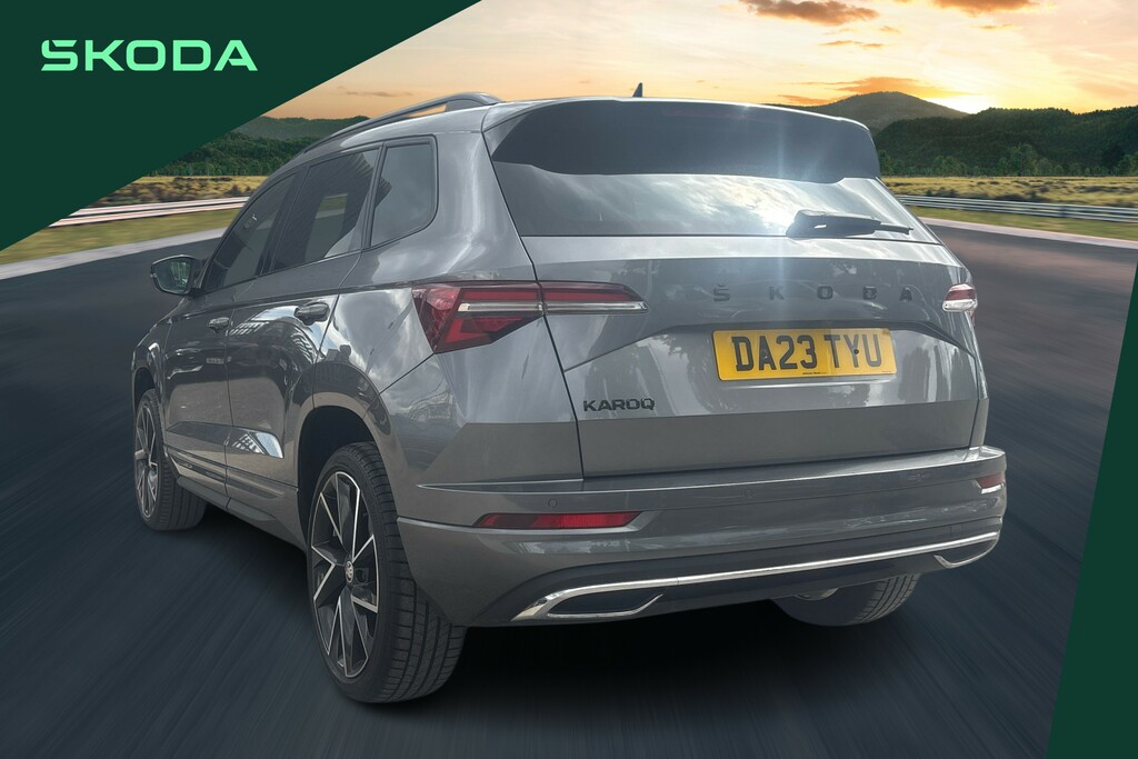 Skoda Karoq 1.5 Tsi Sportline DA23TYU Grey #3