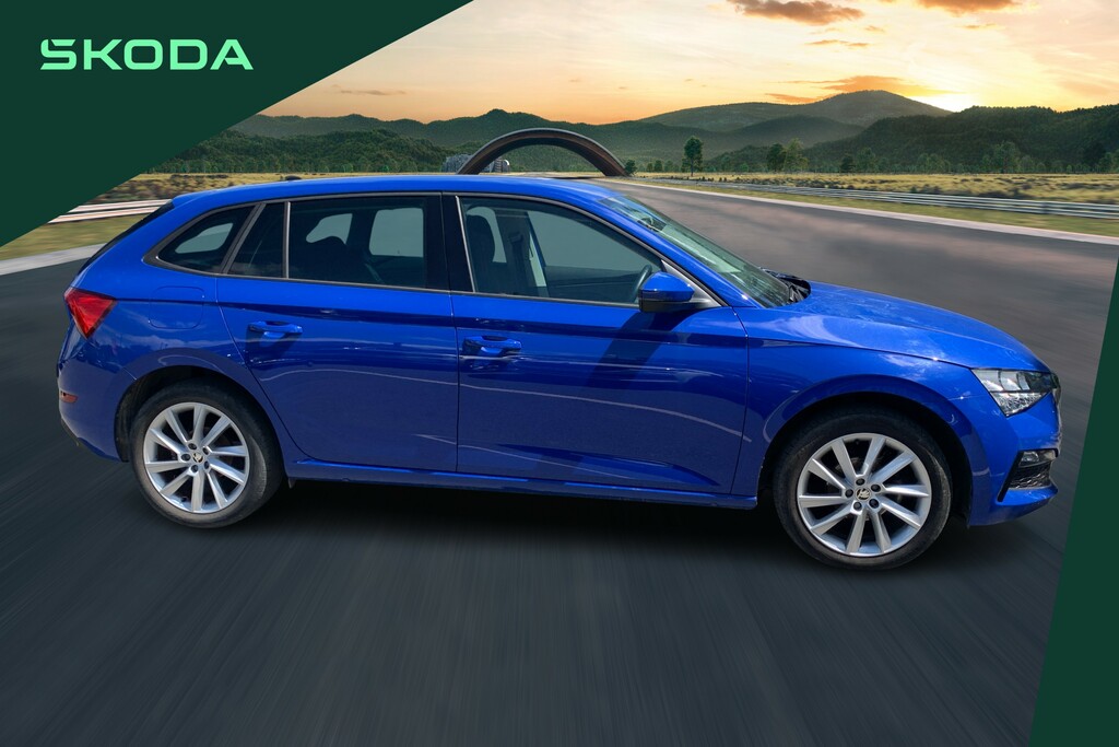 Skoda Scala 1.0 Tsi 95 Se L MA22AHF Blue #4