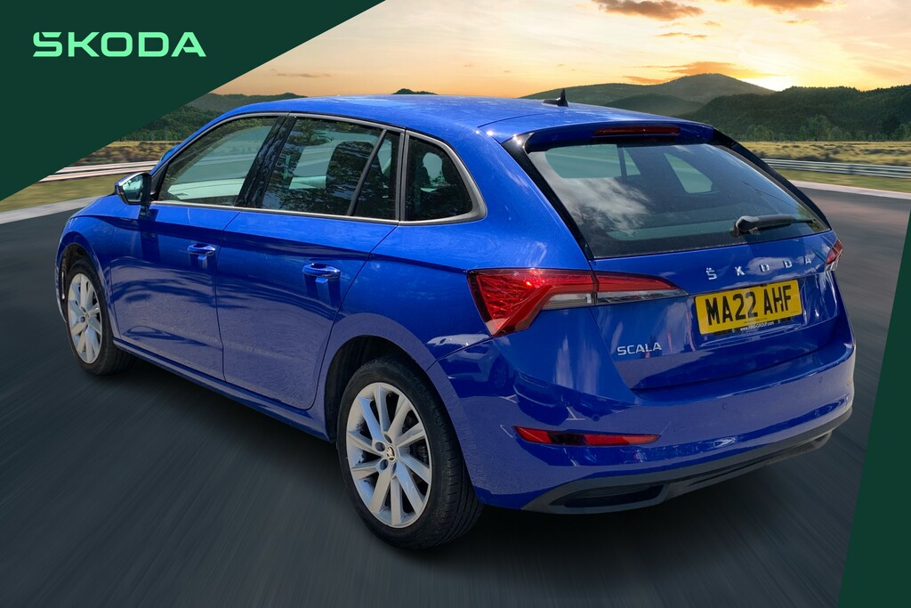 Skoda Scala 1.0 Tsi 95 Se L MA22AHF Blue #3
