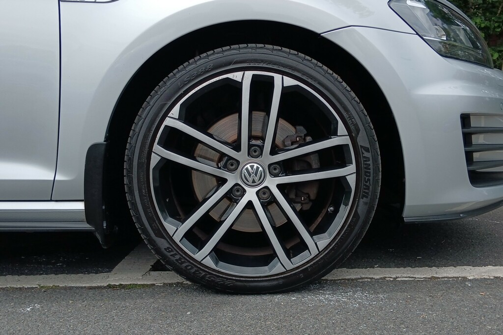 Volkswagen Golf 2.0 Tdi Gtd Nav DY17WOJ Silver #5