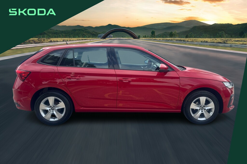 Skoda Scala 1.0 Tsi 95 Se Edition DA25PJV Red #4