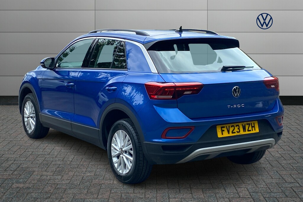 Volkswagen T-Roc 1.5 Tsi Life Dsg FV23WZH Blue #3