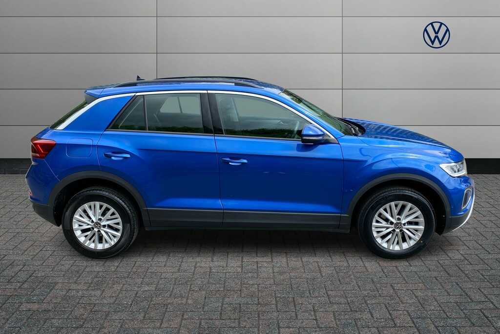 Volkswagen T-Roc 1.5 Tsi Life Dsg FV23WZH Blue #4