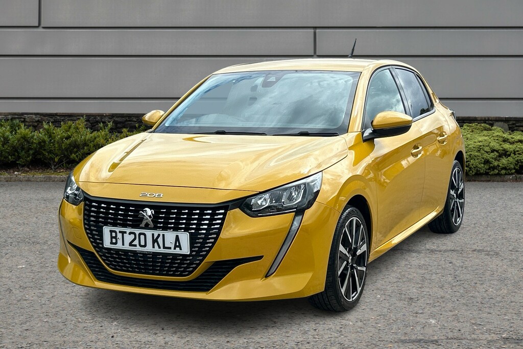 Peugeot 208 Allure Yellow #4
