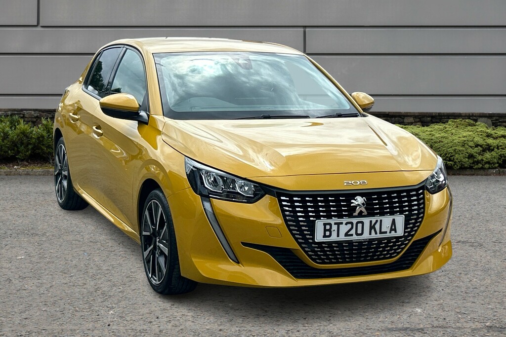 Peugeot 208 Allure Yellow