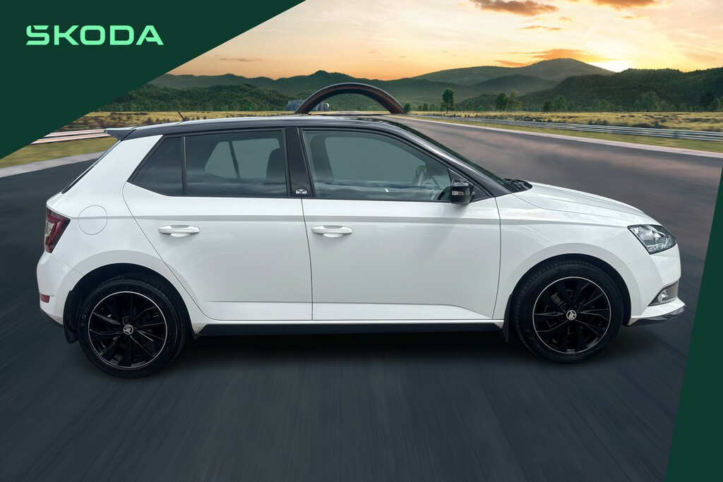 Skoda Fabia 1.0 Tsi Monte Carlo White #4