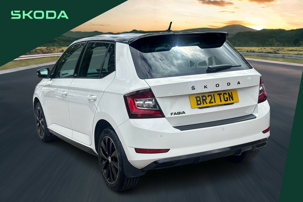 Skoda Fabia 1.0 Tsi Monte Carlo White #3