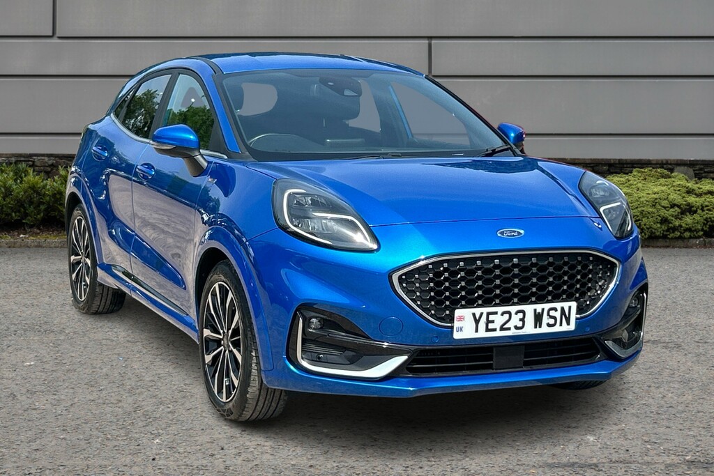 Ford Puma St-line Vignale Blue