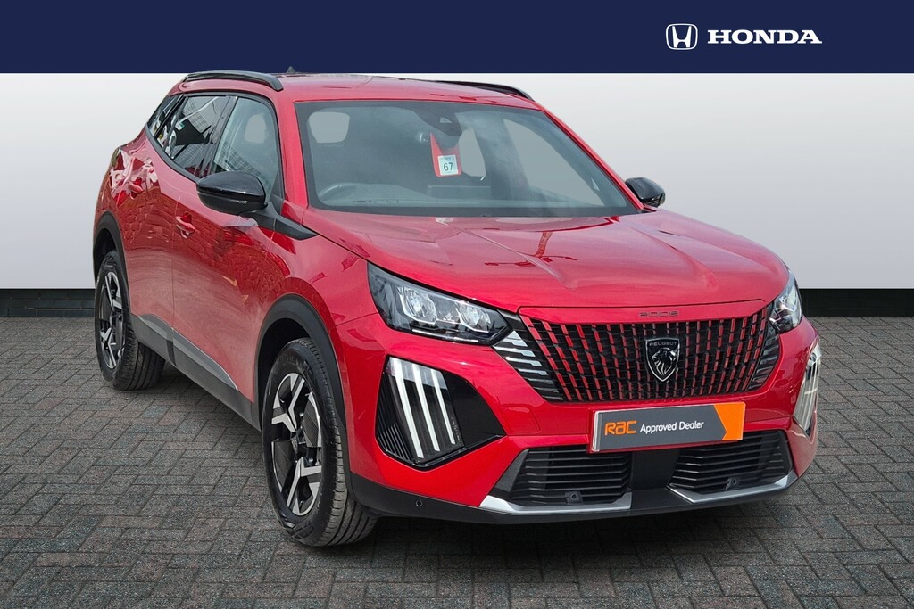 Peugeot 2008 1.2 Hybrid 136 Allure E-dsc6 Red