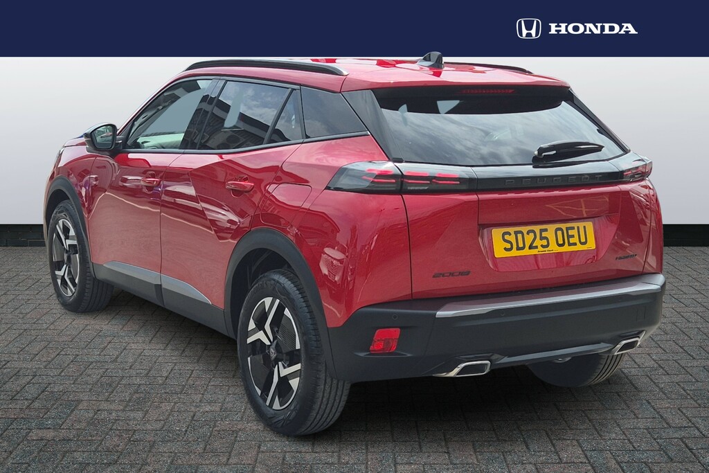 Peugeot 2008 1.2 Hybrid 136 Allure E-dsc6 Red #3