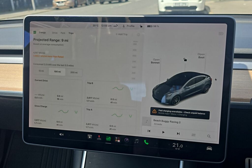 Tesla Model 3 Performance Awd Alloys, Pan-roof, Rev Grey #26