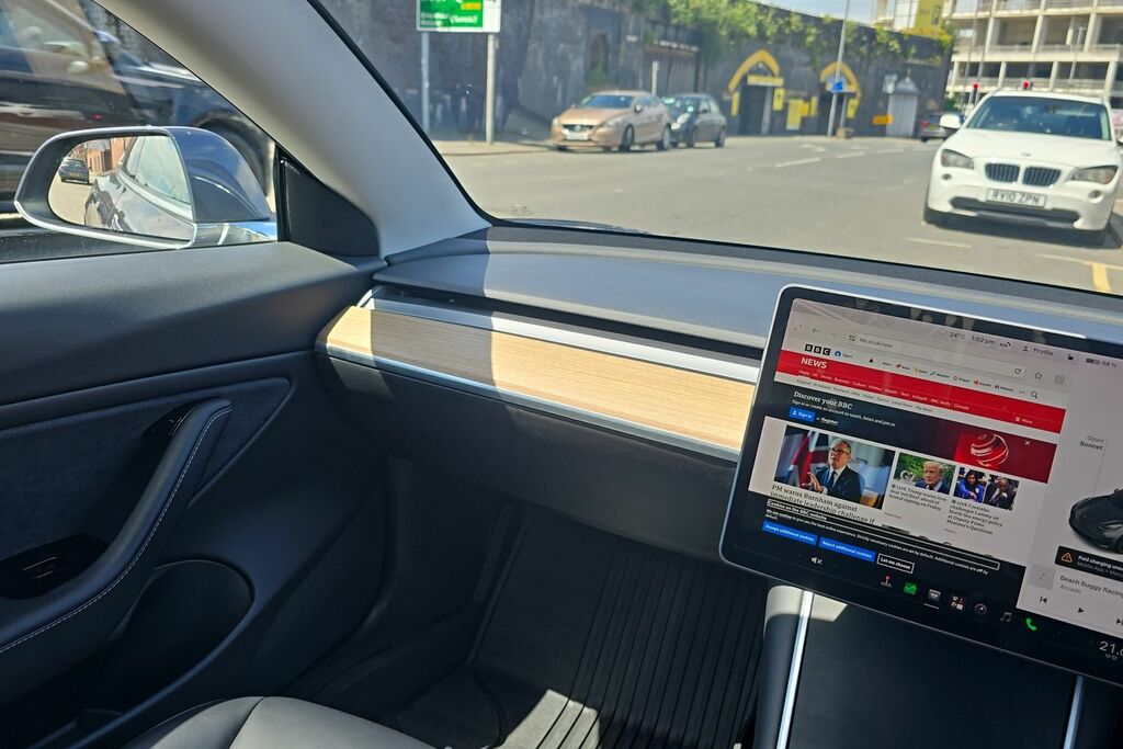 Tesla Model 3 Performance Awd Alloys, Pan-roof, Rev Grey #37