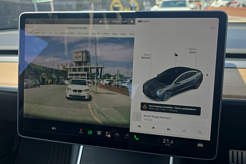 Tesla Model 3 Performance Awd Alloys, Pan-roof, Rev Grey #28