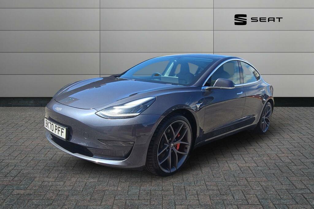 Tesla Model 3 Performance Awd Alloys, Pan-roof, Rev Grey #13