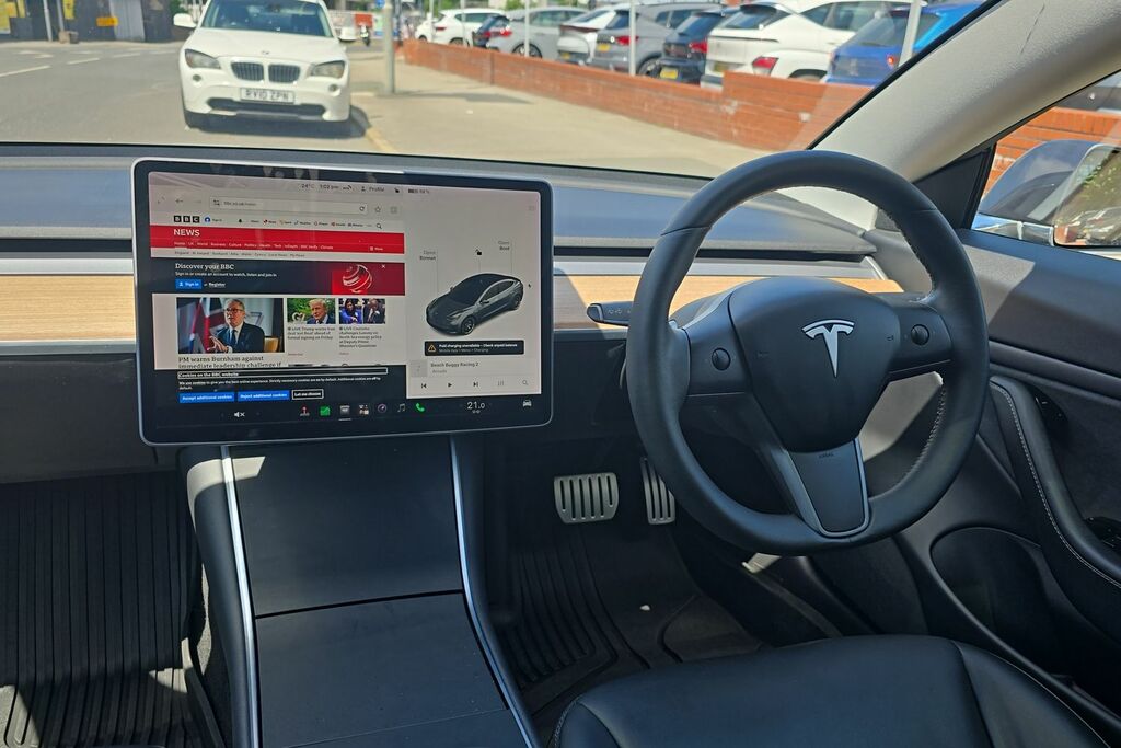 Tesla Model 3 Performance Awd Alloys, Pan-roof, Rev Grey #36