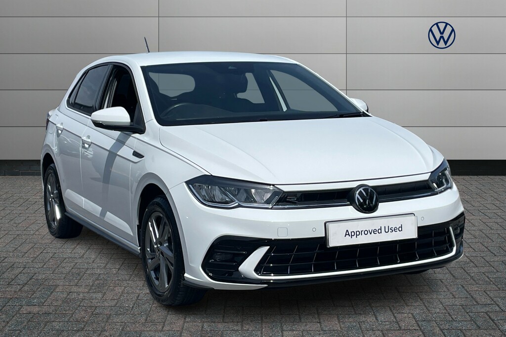 Volkswagen Polo 1.0 Tsi R-line Dsg DU24HKB White