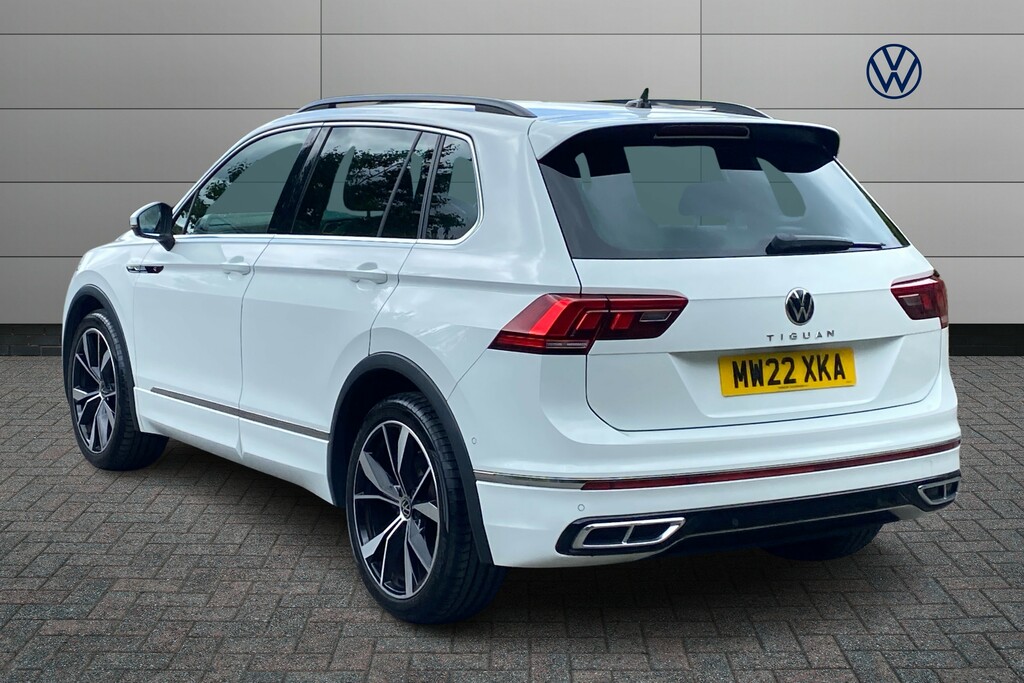 Volkswagen Tiguan 1.5 Tsi 150 R-line Dsg White #3