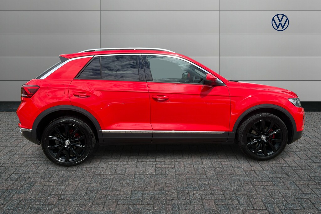 Volkswagen T-Roc 1.5 Tsi Evo Sel Red #4