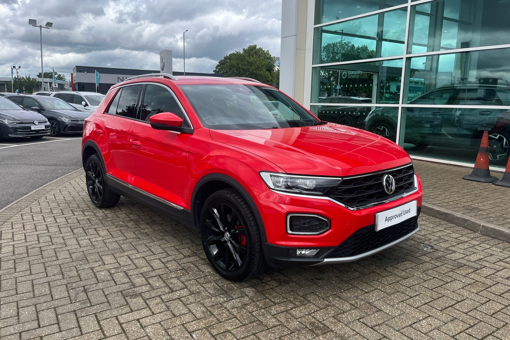 Volkswagen T-Roc Sel Tsi Evo Silver #19