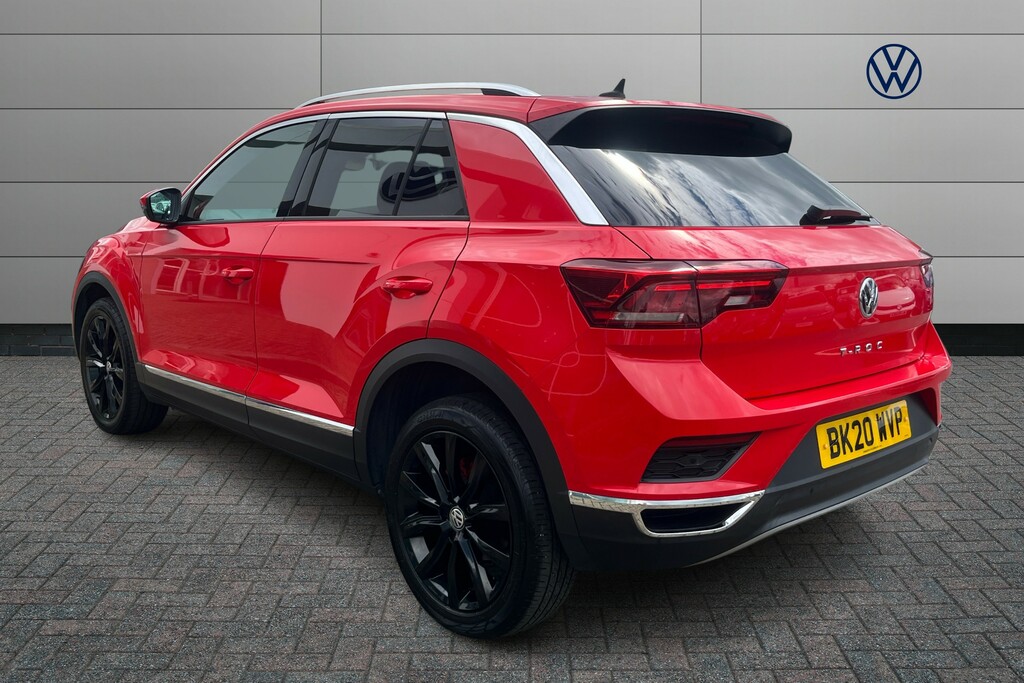 Volkswagen T-Roc 1.5 Tsi Evo Sel Red #3