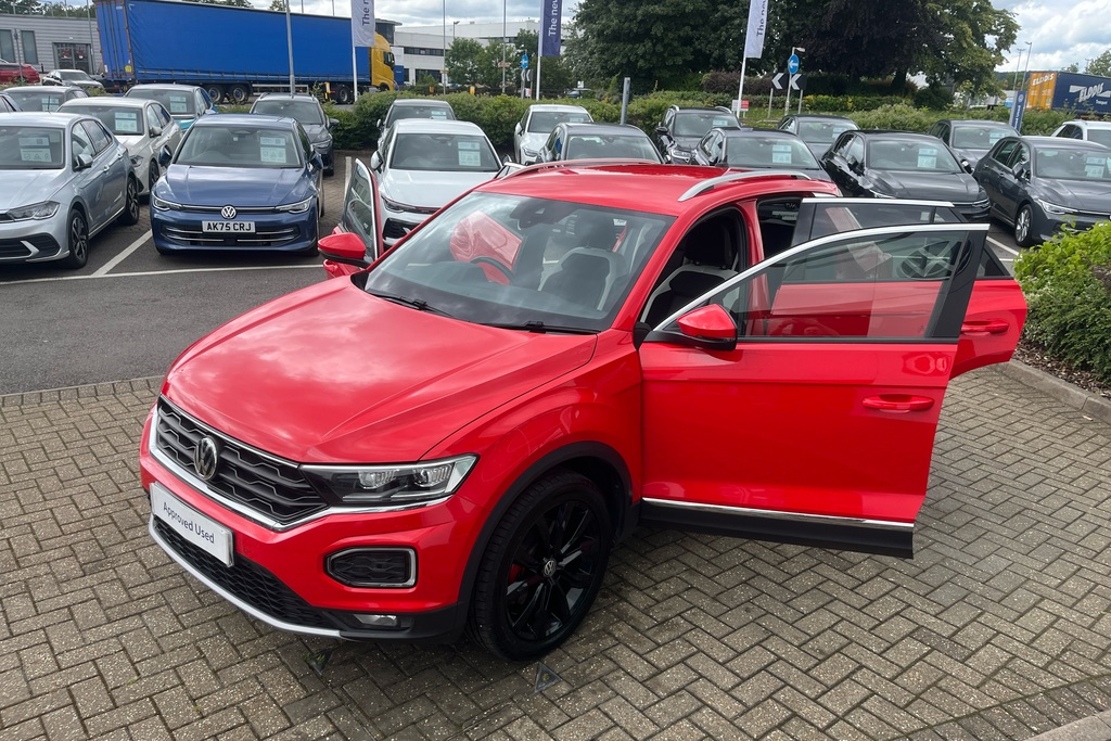 Volkswagen T-Roc Sel Tsi Evo Silver #44