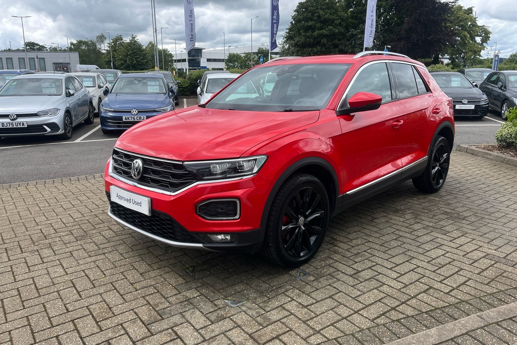 Volkswagen T-Roc Sel Tsi Evo Silver #17