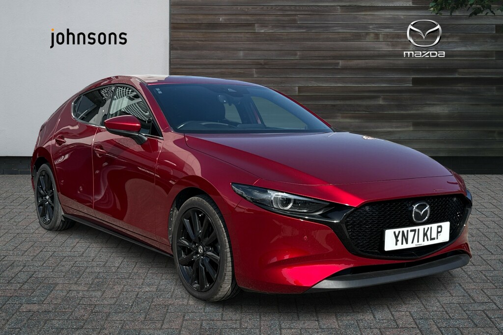 Mazda 3 2.0 E-skyactiv X Mhev 186 Gt Sport Red