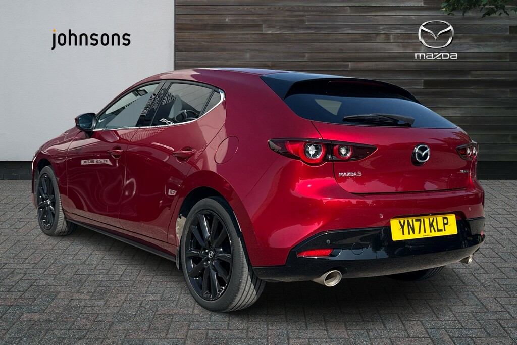 Mazda 3 2.0 E-skyactiv X Mhev 186 Gt Sport YN71KLP Red #2