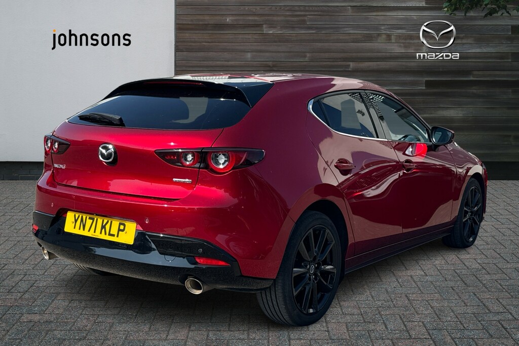Mazda 3 2.0 E-skyactiv X Mhev 186 Gt Sport YN71KLP Red #5