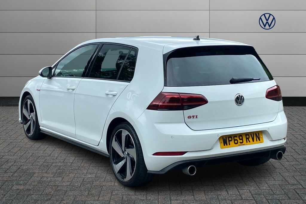 Volkswagen Golf 2.0 Tsi 245 Gti Performance Dsg WP69RVN White #3