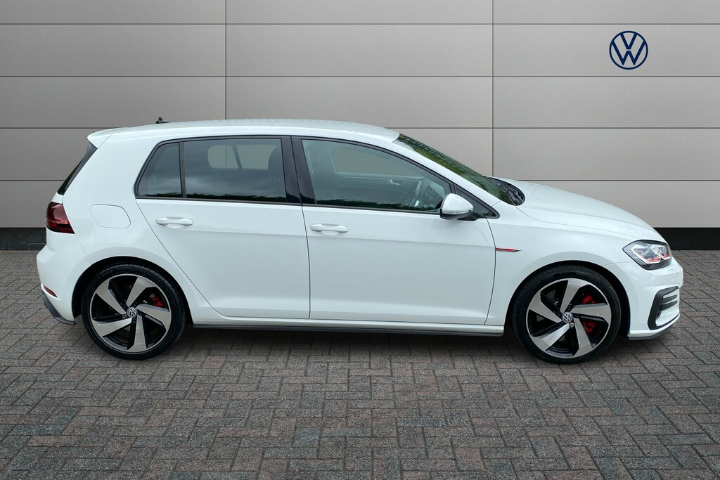 Volkswagen Golf 2.0 Tsi 245 Gti Performance Dsg WP69RVN White #4