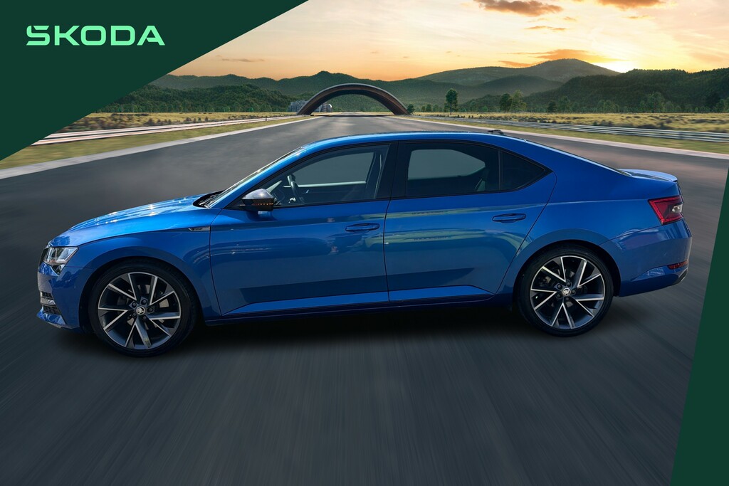 Skoda Superb 2L Se Technology Blue #13