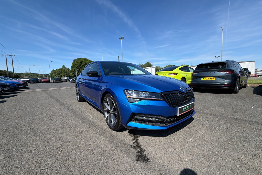 Skoda Superb 2L Se Technology Blue #43