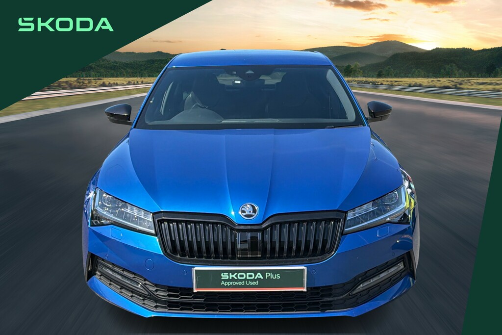 Skoda Superb 2L Se Technology Blue #7