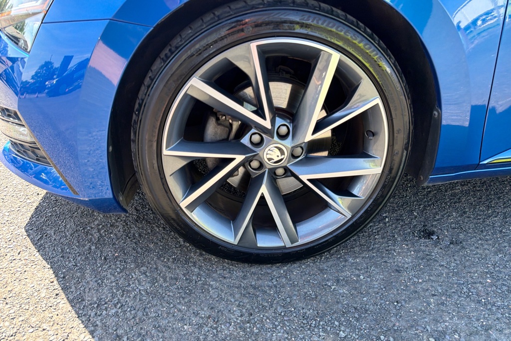 Skoda Superb 2.0 Tsi 190 Sport Line Plus Dsg Blue #5