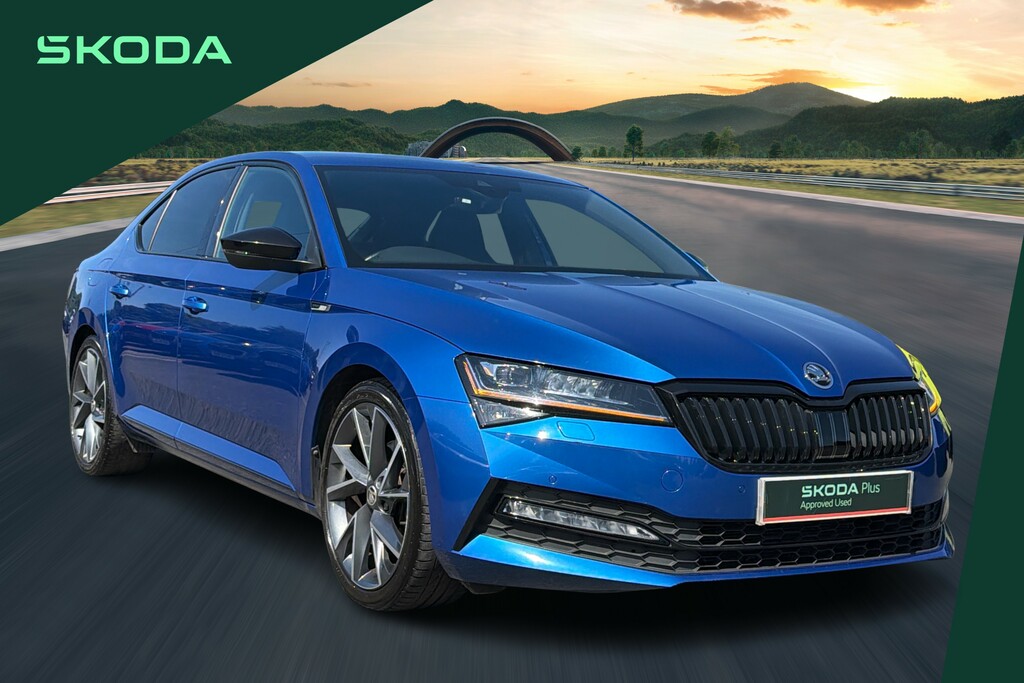 Skoda Superb 2.0 Tsi 190 Sport Line Plus Dsg Blue