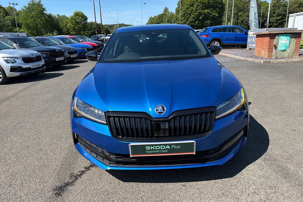 Skoda Superb 2L Se Technology Blue #35