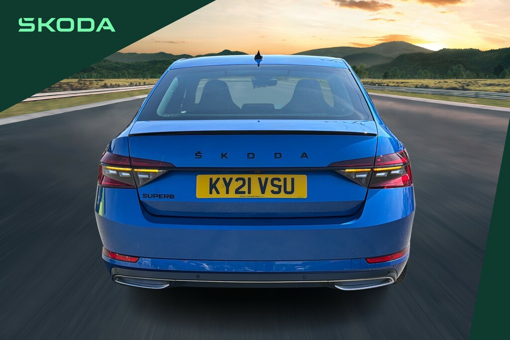 Skoda Superb 2L Se Technology Blue #12